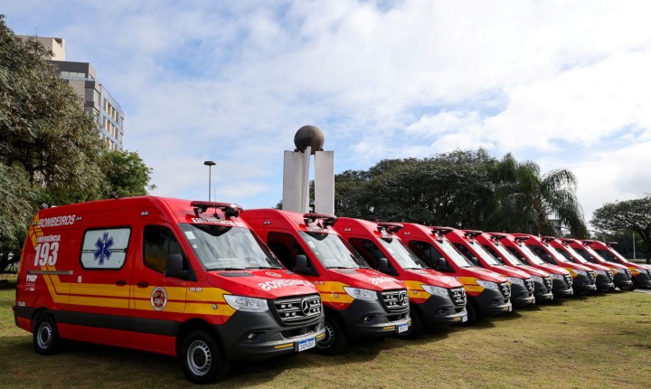 Bombeiros de SC recebem reforço na frota
