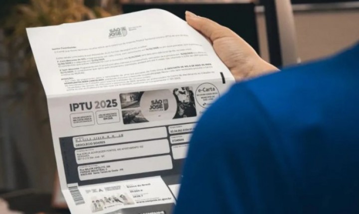 Últimos dias para pedir isenção do IPTU em São José