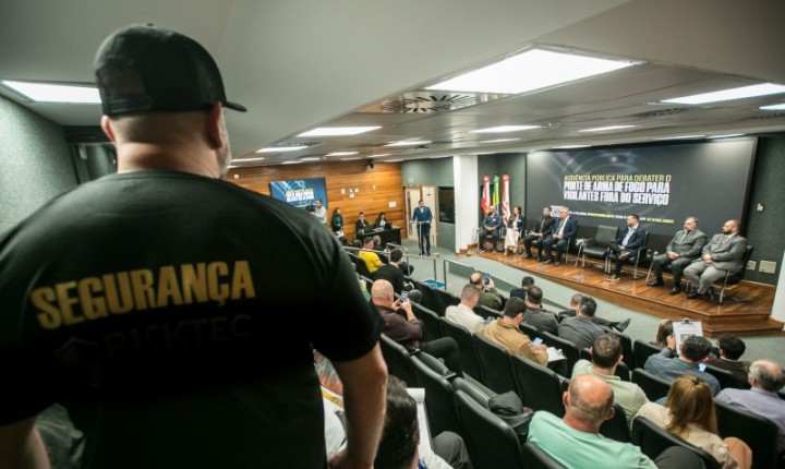 Debate sobre porte de arma para vigilantes movimenta Alesc