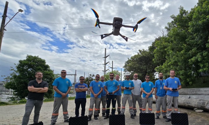 Celesc aposta em drones para reduzir falhas elétricas