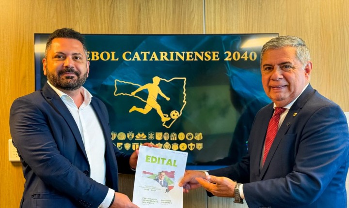 Plano Futebol Catarinense 2040 é apresentado à CBF