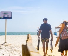 Mais de 78% das praias de SC estão próprias