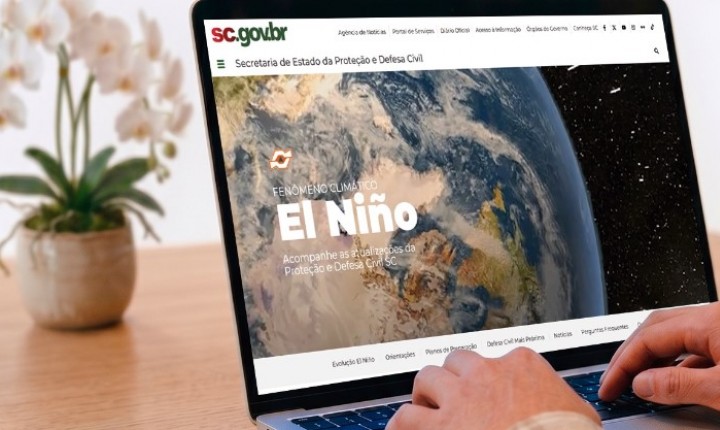 Defesa Civil lança página sobre El Niño