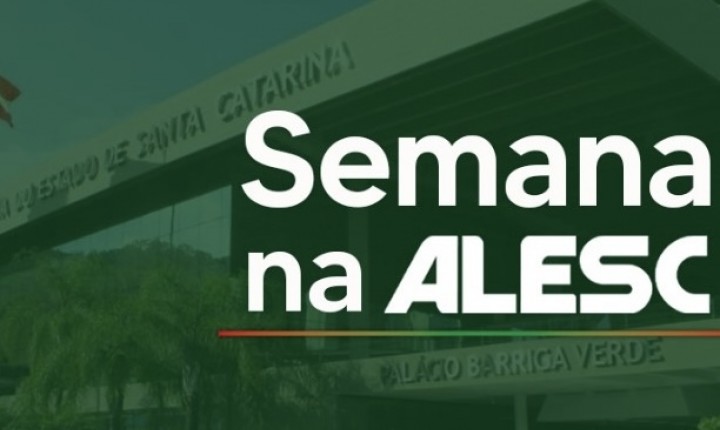 Alesc promove semana de debates em SC
