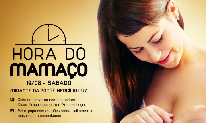 “Hora do Mamaço” acontecerá no evento Eu Amo a Praça