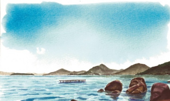 Livro de Aquarelas homenageia a cultura e belezas naturais de Florianópolis