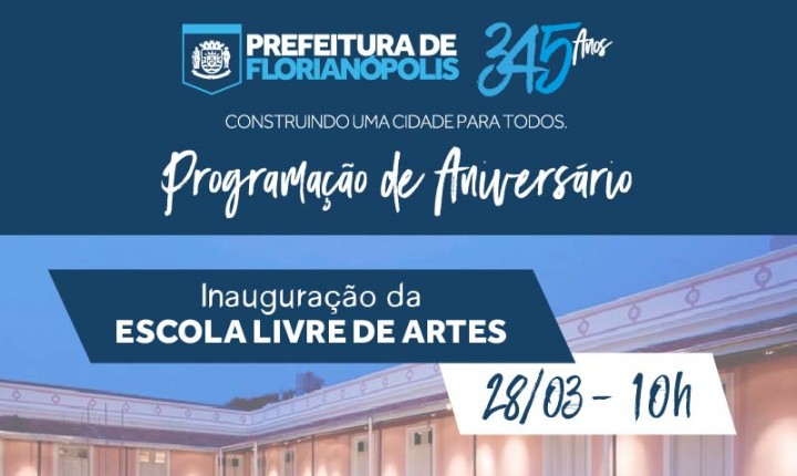 Prefeitura inaugura Escola Livre de Artes 