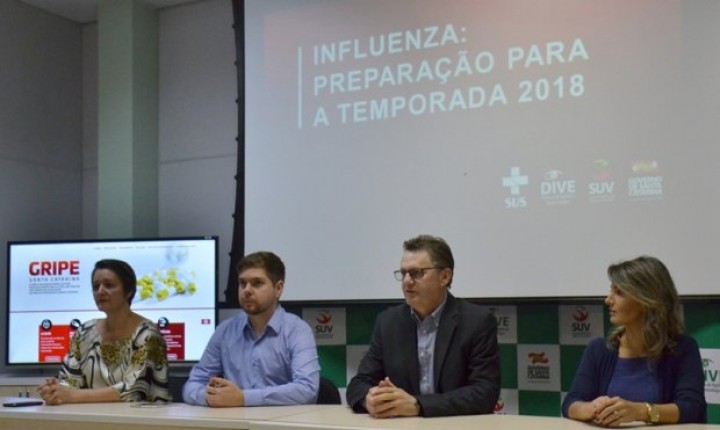 Campanha Nacional de Vacinação contra Influenza em Santa Catarina começa na próxima segunda-feira