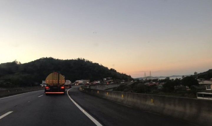 Santa Catarina sem bloqueios nas rodovias estaduais e federais 