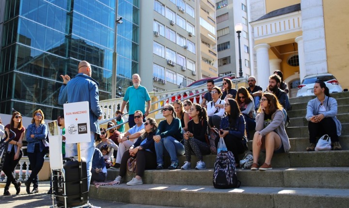 Caminhadas pelo centro histórico de Florianópolis entre as atrações do Circuito Cultural