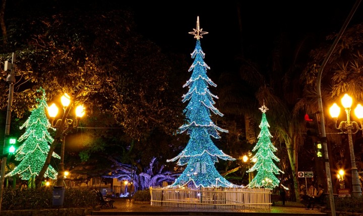 Florianópolis recebe iluminação de Natal 