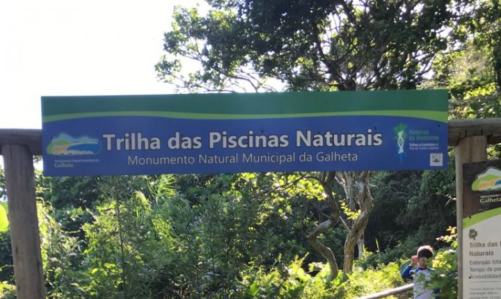 Trilha das Piscinas Naturais é mais uma opção na Ilha
