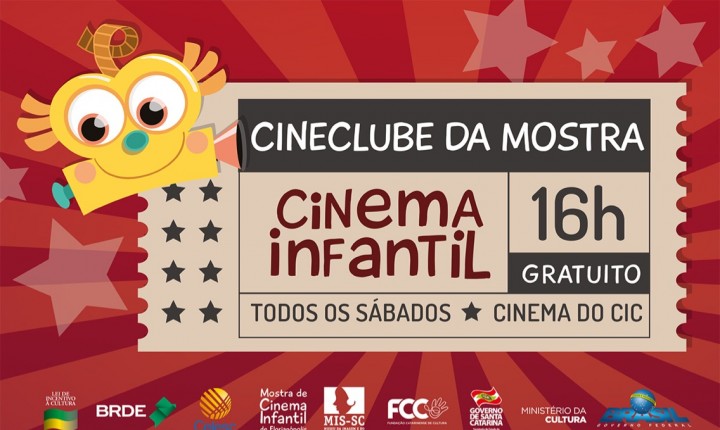 Filmes da Mostra de Cinema Infantil de Florianópolis são exibidos em Cineclube do CIC