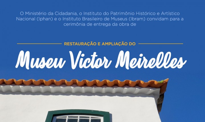 Concluída obra de restauração e ampliação do Museu Victor Meirelles, em Florianópolis