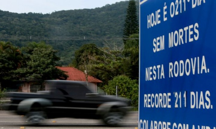 Rodovia mais movimentada de SC, SC-401 tem novo recorde de dias sem mortes