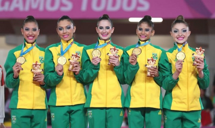 Ginasta manezinha conquista Ouro nos jogos Pan-Americanos