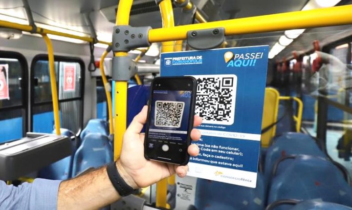 Check in no transporte coletivo: passageiros de Florianópolis utilizarão aplicativo ao entrar no ônibus