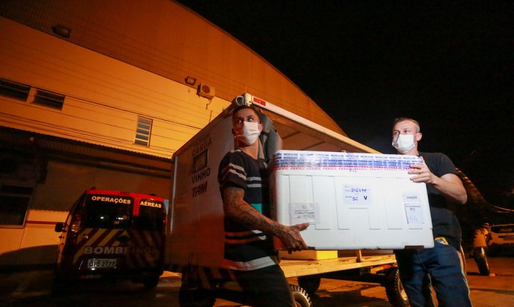 Vacinação no Estado: mais de 100 mil doses começam a ser distribuídas nesta quinta, 25