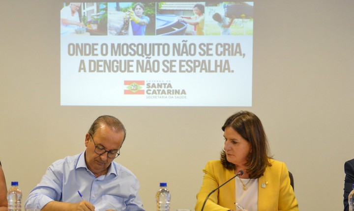 Dengue em SC: R$ 10 milhões para combater a doença e ativação do Centro de Operações Emergenciais