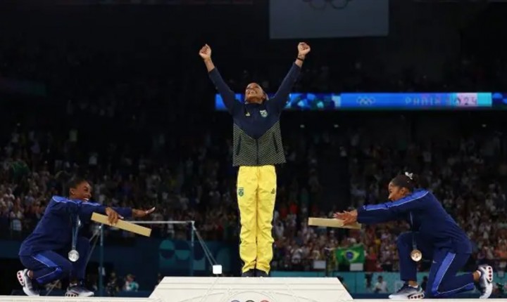 Rebeca Andrade e a lição de competitividade