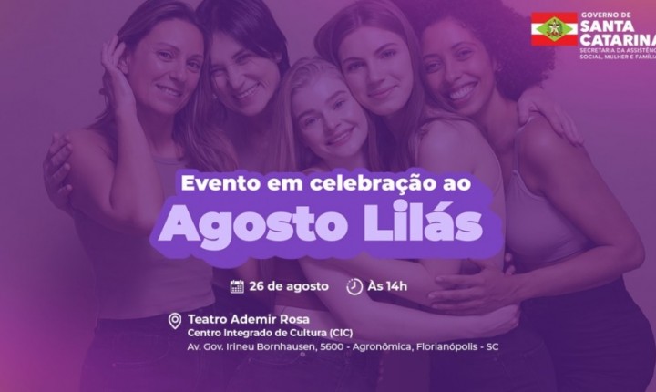 Agosto Lilás: Servidoras do Estado e entidades se reúnem em evento