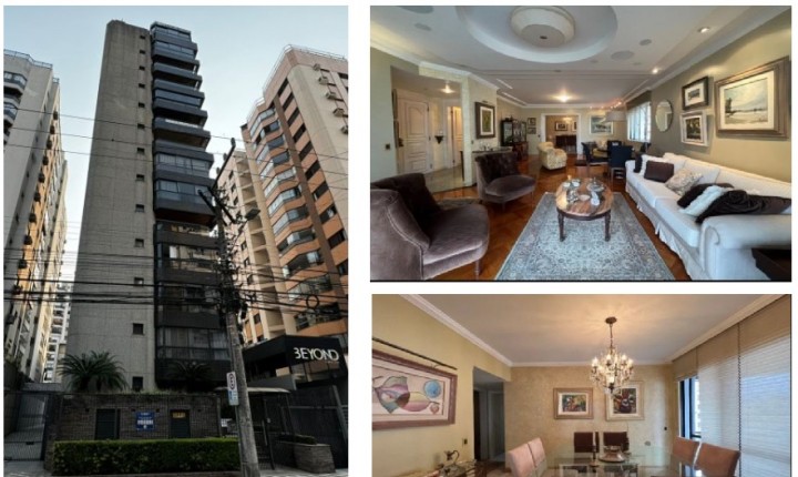 3 apartamentos em região de luxo vão a leilão na Capital