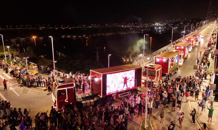 Caravana de Natal da Coca-cola acontece nesta quarta (18)
