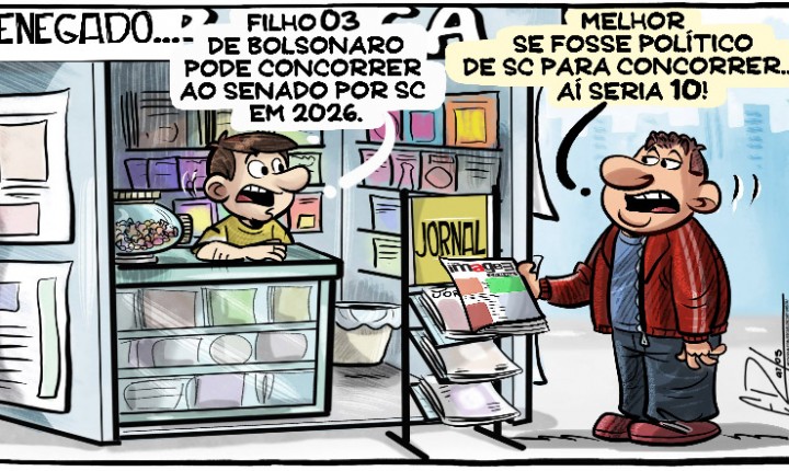 Raul Sartori apresenta mix de notícias políticas de SC - 25/06