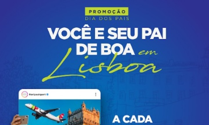 Floripa Airport sorteia viagem para Lisboa