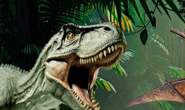 Beiramar vira selva jurássica por um mês