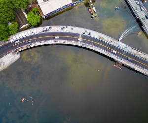 Nova ponte na Lagoa libera tráfego em trecho parcial