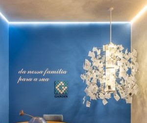 Lounge interativo convida o público a sonhar com a arquitetura