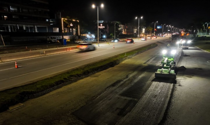 SC 401 - Conheça a evolução da obra na principal rodovia da cidade