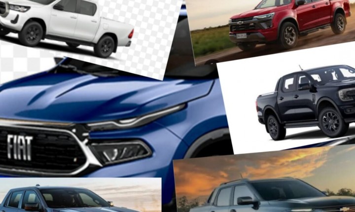 As picapes mais vendidas no semestre