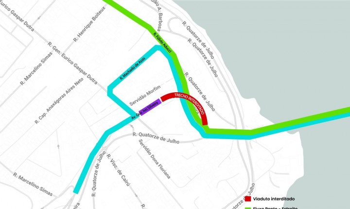 Interdição no Estreito exige novos caminhos