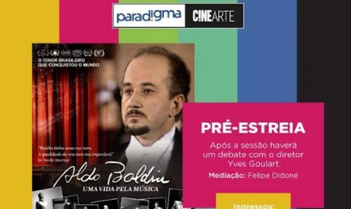 Documentário sobre Aldo Baldin estreia nesta terça-feira (29)