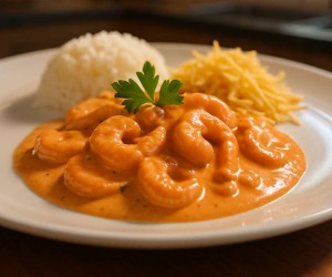 Strogonoff de Camarão é aposta certeira para a data