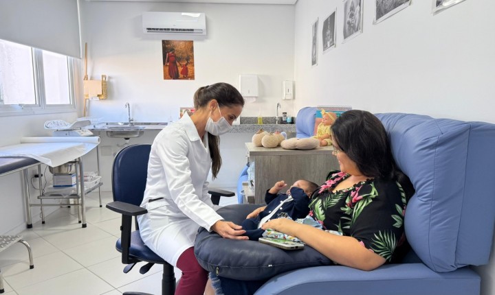 Espaço de amamentação se torna referência