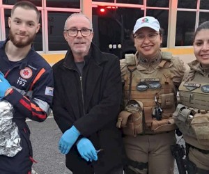 Parto surpresa mobiliza policiais na SC-401