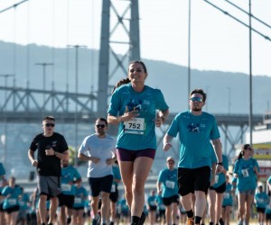 Blue Run leva energia e bem-estar às ruas de Floripa