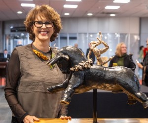 Cristina Brattig transforma mitologia grega em arte