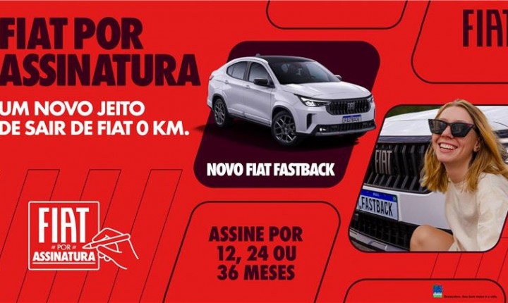 Fiat lança programa de carros por assinatura