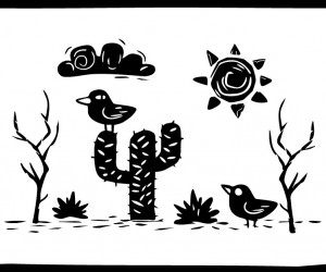 Oficina une isogravura e poesia de cordel para crianças