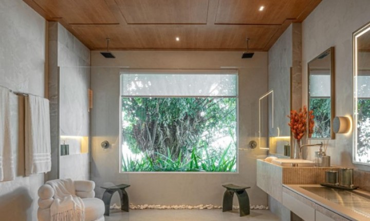 Design transforma banheiros em refúgios sensoriais