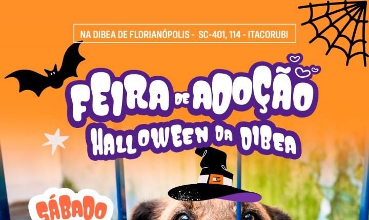 Dibea celebra Halloween com feira especial de adoção