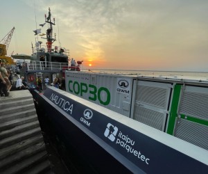 Barco a hidrogênio da GWM estreia na COP30