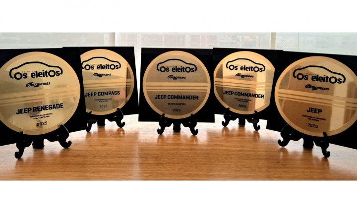 Jeep leva 5 prêmios e lidera pesquisa nacional