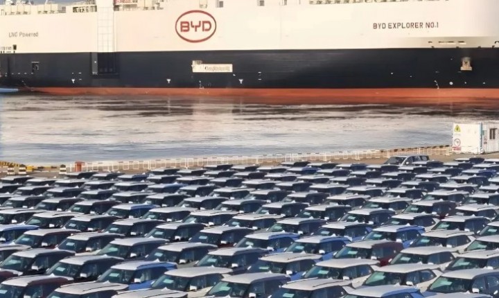 China amplia domínio nas vendas externas de carros