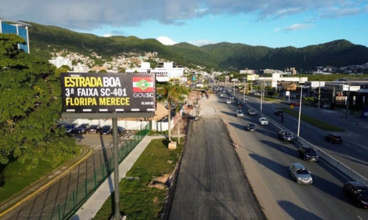 Medida na SC-401 busca reduzir lentidão no verão