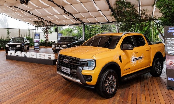 Ford revela Ranger híbrida flex e projeta novos lançamentos